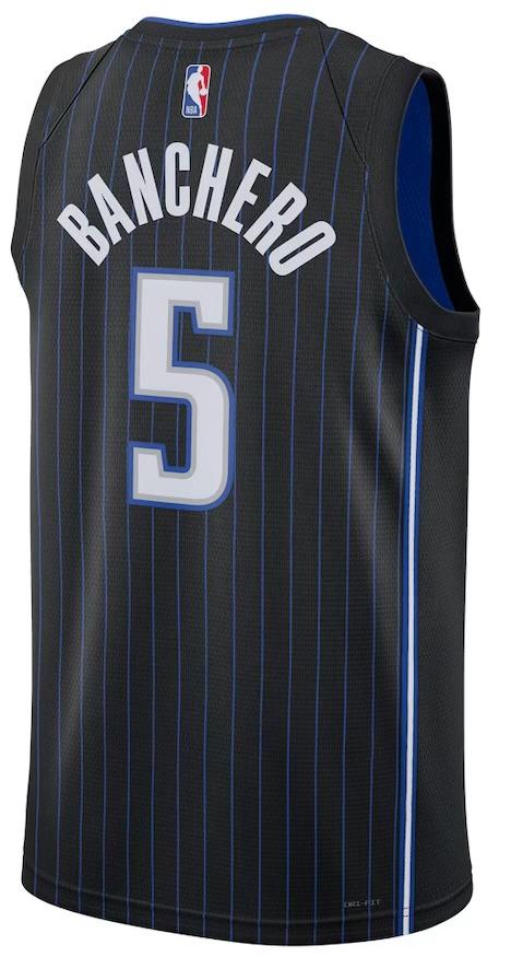 Orlando Magic Paolo Banchero Black 2022 Jersey - Icon Edition