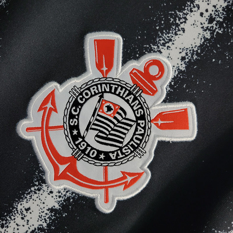 Corinthians Retro Fora - 2021/22 Negro Nike