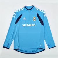 Camiseta de entrenamiento retro de Manga Larga del Real Madrid 05/06