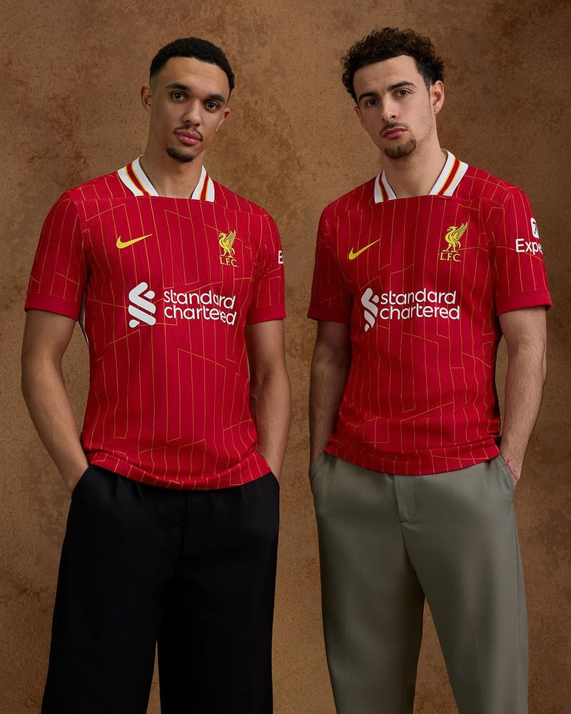 Camiseta Liverpool Home 24/25 Nike - Rojo - Hombre