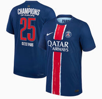 Camiseta PSG Local Edición Especial Campeones Champions 2025