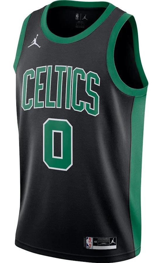 Boston Celtics Jayson Tatum Black 2022/23 Jersey - Statement Edition