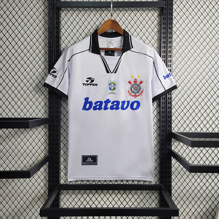 Corinthians Retro Casa - 1999 Blanco Topper