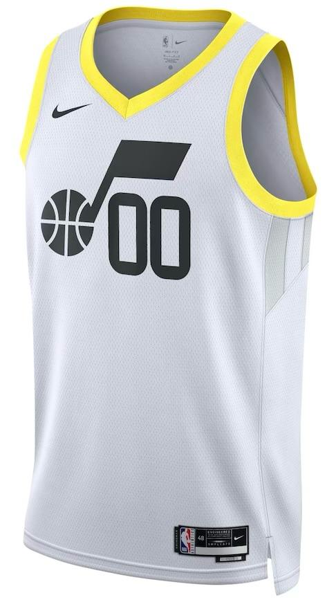 Utah Jazz Jordan Clarkson White Jersey - Association Edition