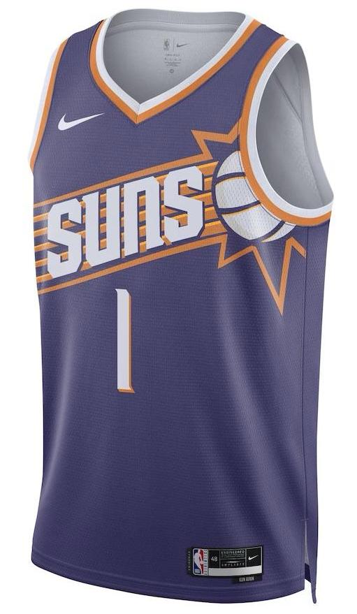 Phoenix Suns Devin Booker Purple Jersey - Icon Edition