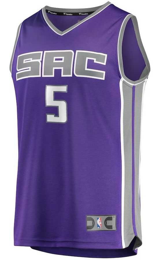 Sacramento Kings De'Aaron Fox Purple Jersey - Statement Edition