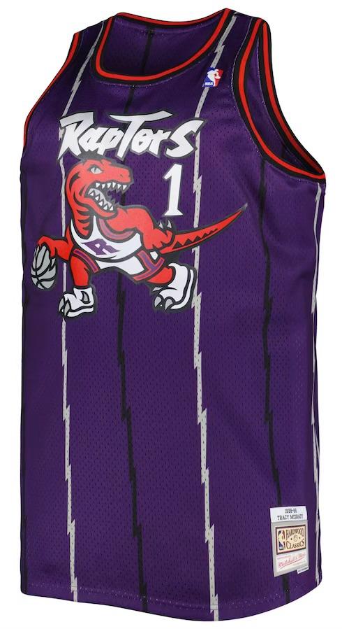 Toronto Raptors Tracy McGrady Purple 1998/99 Jersey