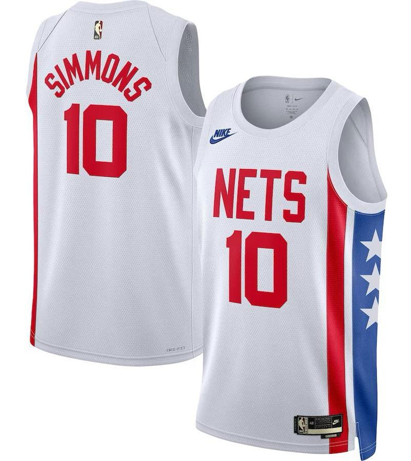 Brooklyn Nets Ben Simmons White Jersey - Classic Edition