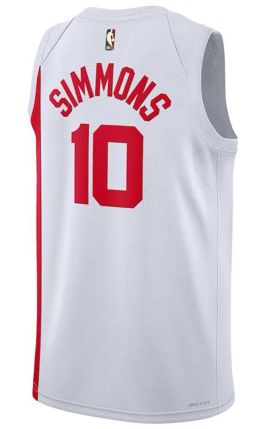 Brooklyn Nets Ben Simmons White Jersey - Classic Edition