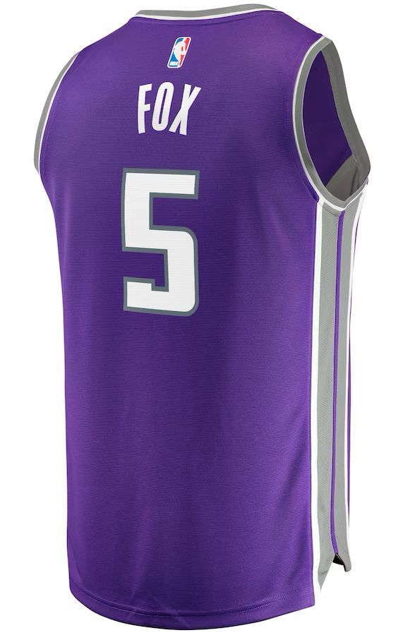 Sacramento Kings De'Aaron Fox Purple Jersey - Statement Edition