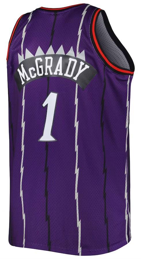 Toronto Raptors Tracy McGrady Purple 1998/99 Jersey