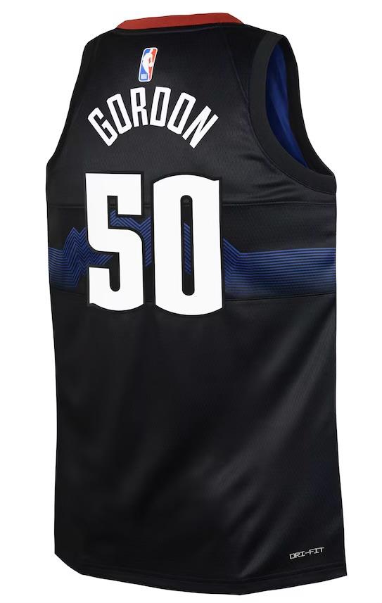 Denver Nuggets Aaron Gordon Black 2023/24 Jersey - City Edition