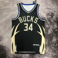 Camisetas sin mangas Milwaukee Bucks Masculina Statement Edition