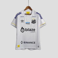 Camiseta Santos Home Blaze 23/24 - Blanca