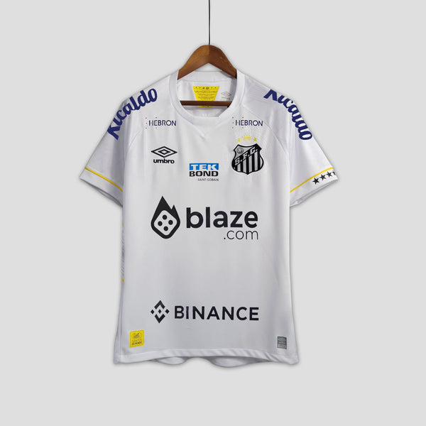 Camiseta Santos Home Blaze 23/24 - Blanca