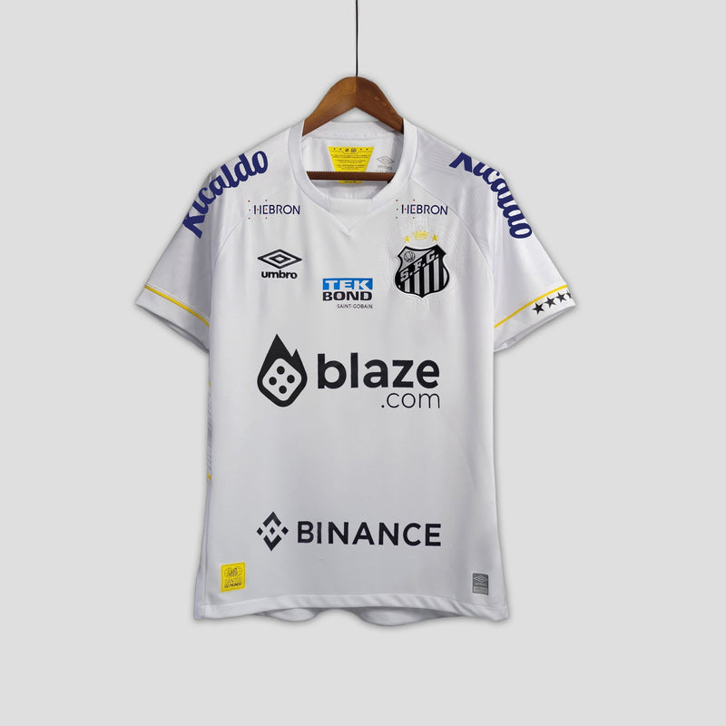 Camiseta Santos Home Blaze 23/24 - Blanca