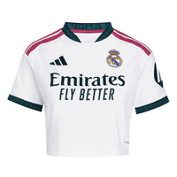 Camiseta Real Madrid Home 26/27 Mujer Cropped