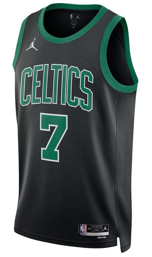 Boston Celtics Jaylen Brown Black 2022/23 Jersey - Statement Edition