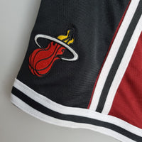 Shorts Miami Heat Red Black NBA