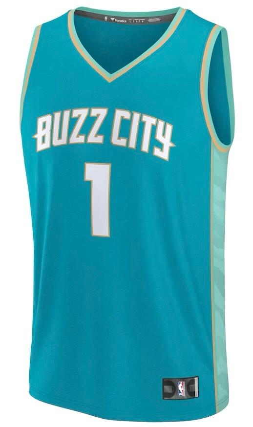 Charlotte Hornets LaMelo Ball Teal 2023/24 Jersey - City Edition