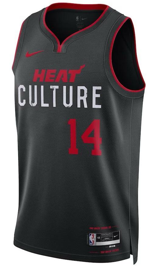 Miami Heat Tyler Herro Black 2023/24 Jersey - City Edition