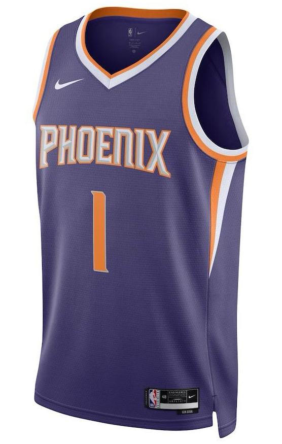 Phoenix Suns Devin Booker Purple Jersey - Icon Edition