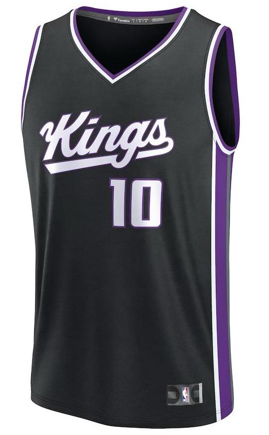 Sacramento Kings Domantas Sabonis Black Jersey - Icon Edition