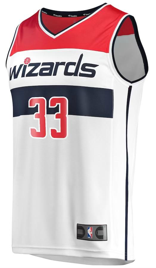 Washington Wizards Kyle Kuzma White Jersey - Association Edition