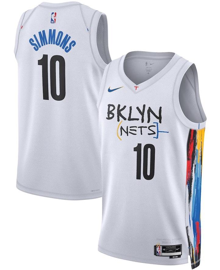 Brooklyn Nets Ben Simmons White 2022/23 Jersey - City Edition