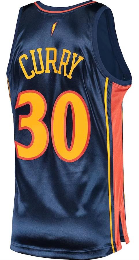 Golden State Warriors Stephen Curry Navy 2009/10 Hardwood Classics Jersey