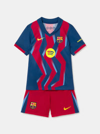 Conjunto para niño/niña FC Barcelona Cuarta Equipación 25/26 - con medias