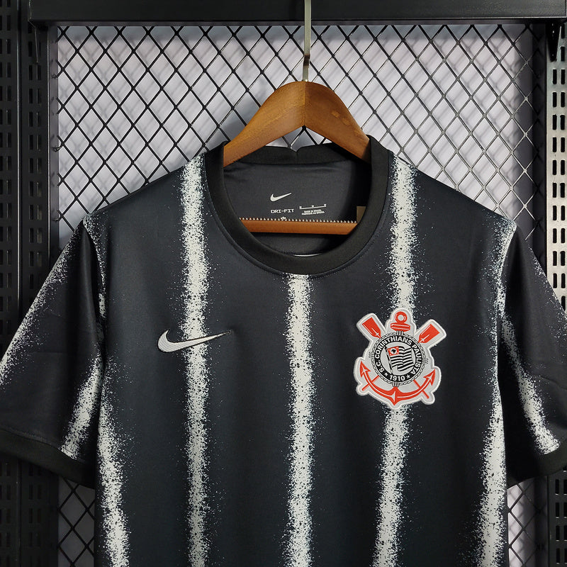 Corinthians Retro Fora - 2021/22 Negro Nike