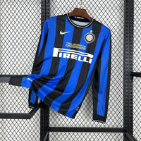 Camiseta Retro Inter Manga Larga Home 09/10