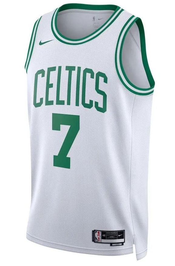 Boston Celtics Jaylen Brown White Jersey - Association Edition