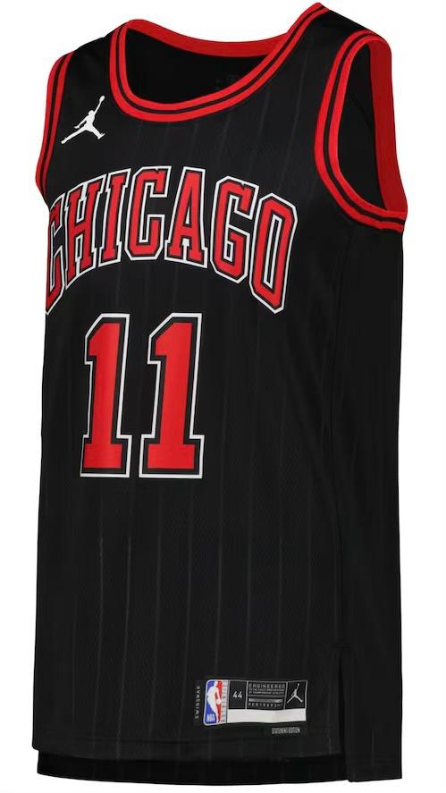 Chicago Bulls DeMar DeRozan Black Jersey - Statement Edition