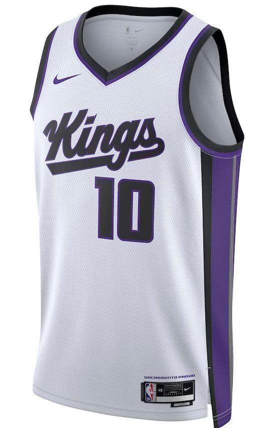 Sacramento Kings Domantas Sabonis White Jersey - Association Edition