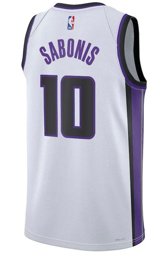 Sacramento Kings Domantas Sabonis White Jersey - Association Edition