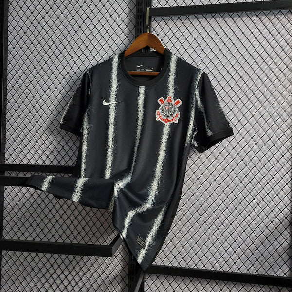 Corinthians Retro Fora - 2021/22 Negro Nike