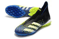 Zapatillas Société Predator Freak + FG Black/Blue - Cano Alto