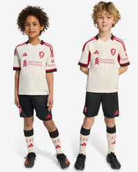 Conjunto para niño/niña Liverpool Away 25/26 - Con medias