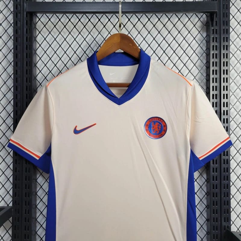 Camiseta Chelsea Fora 24/25 - Beige