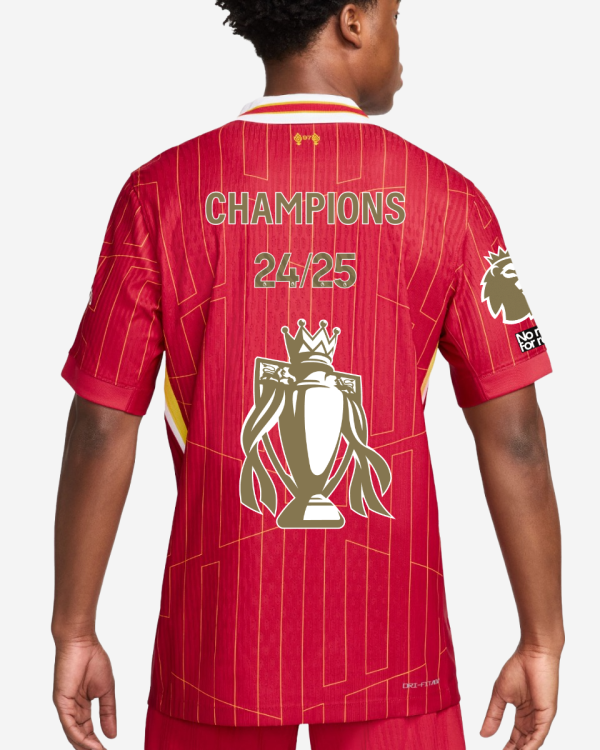 Camiseta Liverpool Home - Edición especial - Campeones 24/25 y Trofeo de Oro
