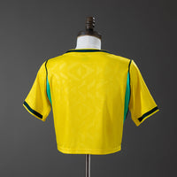 Camiseta Brasil Home 26/27 - Mujer Cropped