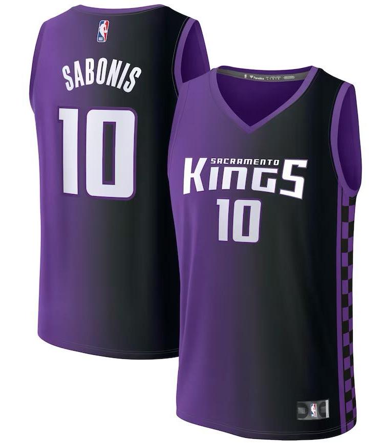 Sacramento Kings Domantas Sabonis Purple Jersey - Statement Edition