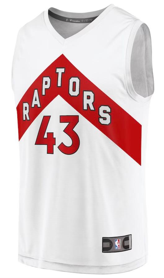 Toronto Raptors Pascal Siakam White Jersey - Association Edition