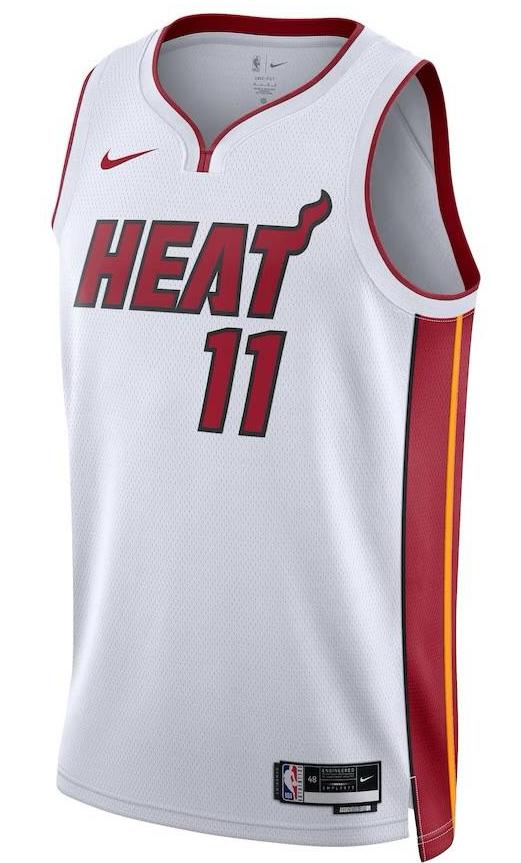 Miami Heat Jaime Jaquez Jr. White Jersey - Association Swingman