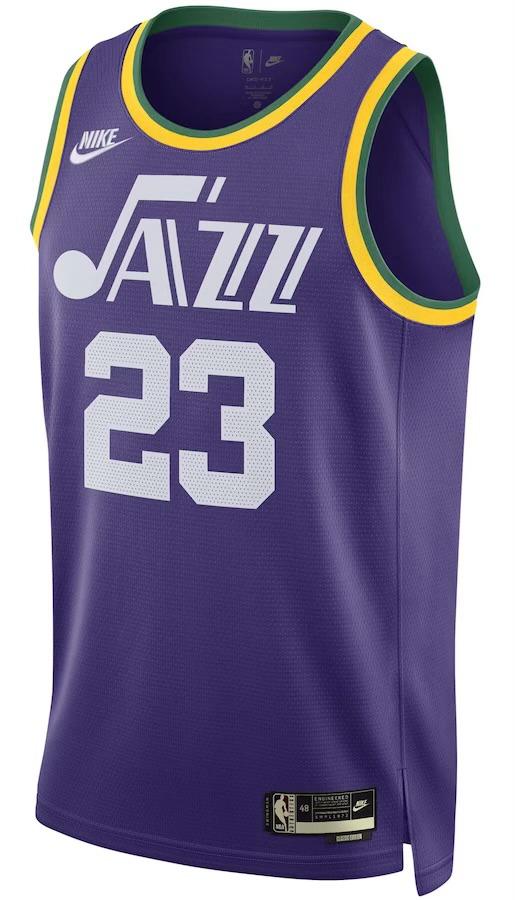 Utah Jazz Lauri Markkanen Purple Jersey - Classic Edition