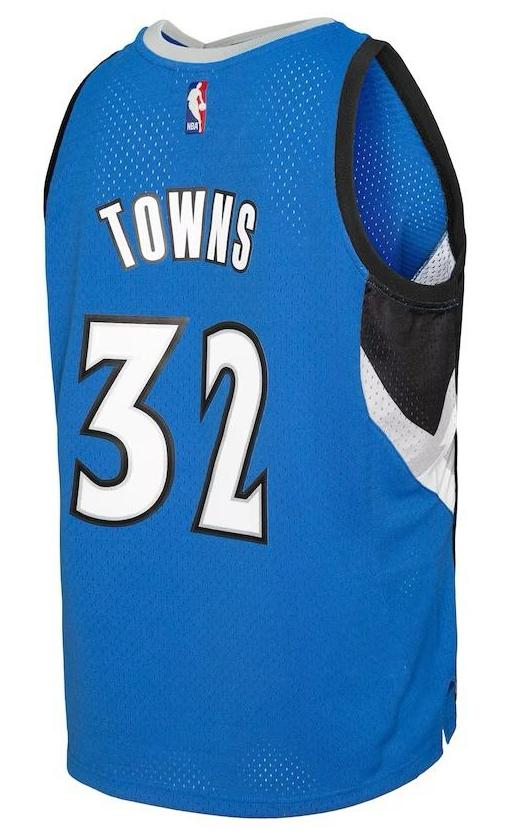 Minnesota Timberwolves Karl-Anthony Towns Blue 2015/16 Jersey