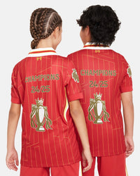 Conjunto para niño/niña Liverpool Home - Edición especial - Campeones 24/25 y Trofeo de Oro