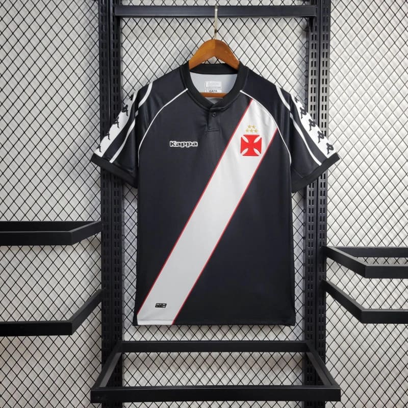 Camiseta Vasco Edición Especial 24/25 Kappa Masculina - Negro+Blanco